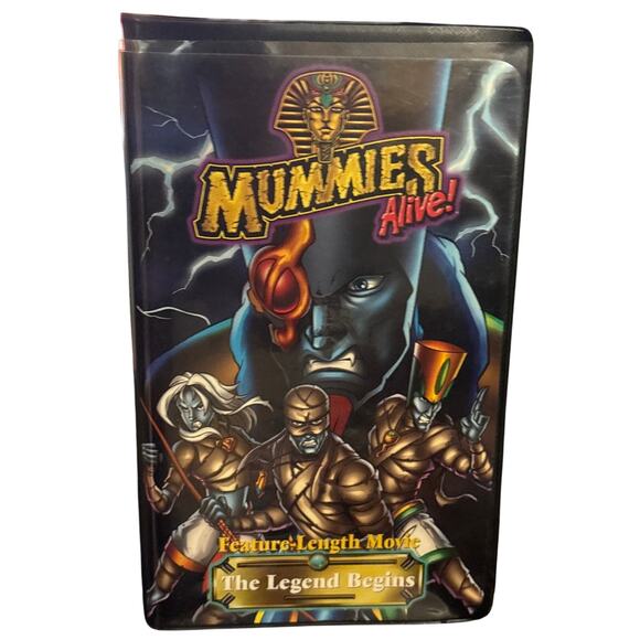 Mummies Alive Vol 1. The Legend Begins VHS clamshell dic 1998 Vtg retro tv - Picture 1 of 3